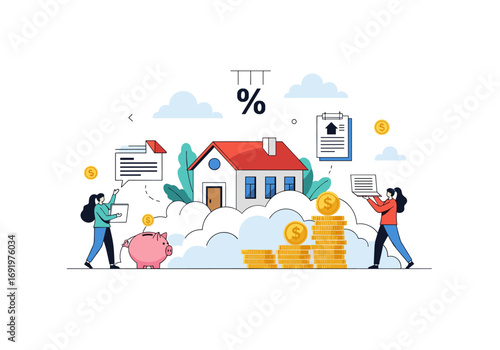 Financial planning for home ownership and investment opportunities in the housing market