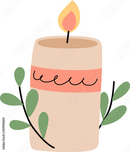 Aesthetic Aromatherapy Candles. Aromatherapy difusser for mindfulness.