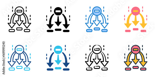 Debuff icon set multiple style collection 
