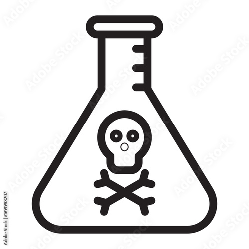 flask Line Icon