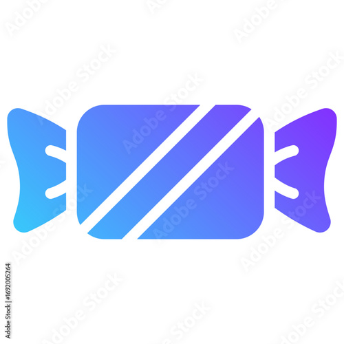 candy gradient fill icon