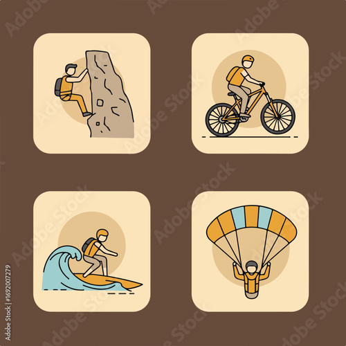 Four outdoor activities