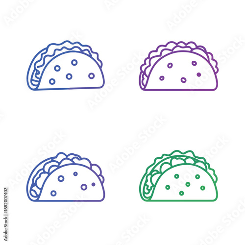 Four tacos