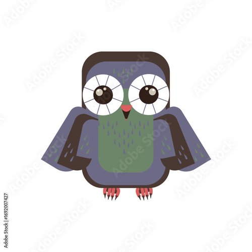 Halloween celebrations, trick and treat, owl