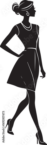Fashion Model Silhouette