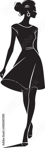 Fashion Model Silhouette