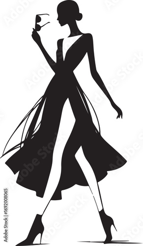 Fashion Model Silhouette