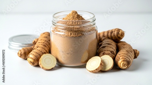 Kencur Powder with Fresh Rhizome