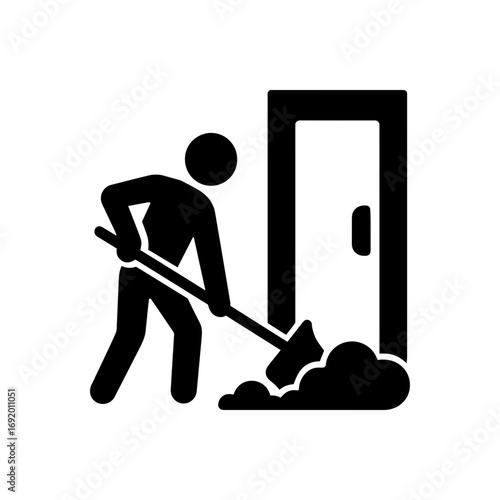 Snow Removal Service Icon