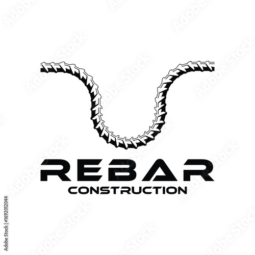 rebar design vector