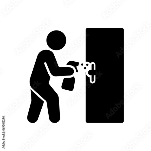 Handrail Sanitizing Service Icon