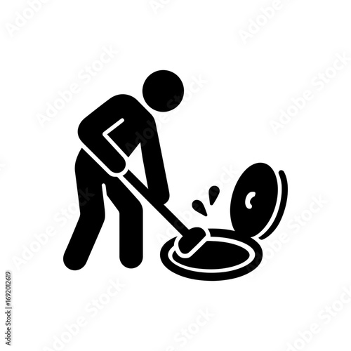Sewer Cleaning Service Icon