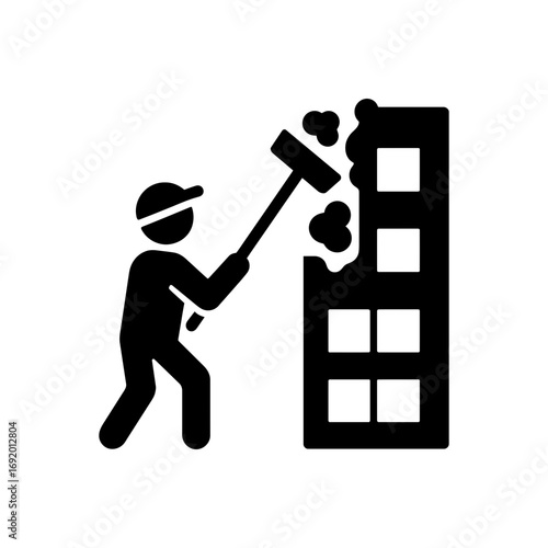 Demolition Service Icon