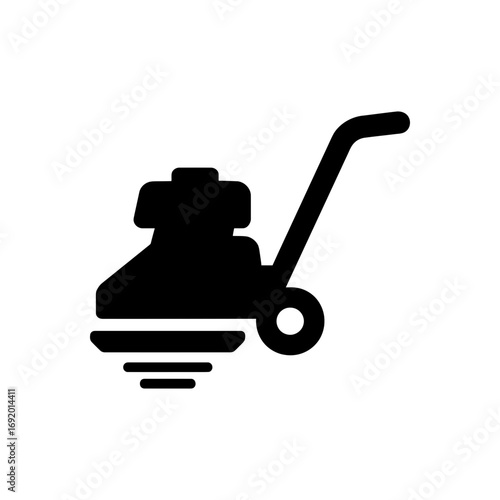 Vibratory compactor machine icon