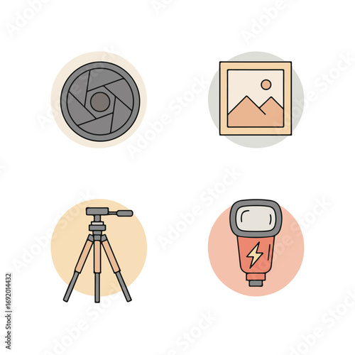 Photo Equipment Icons