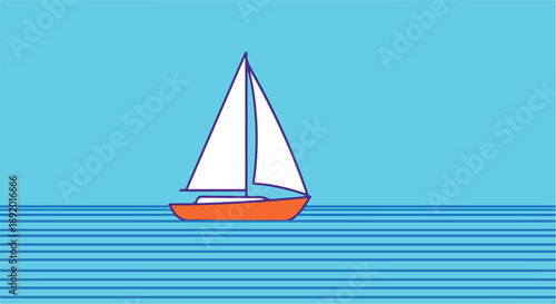 Minimalist sailboat (1)