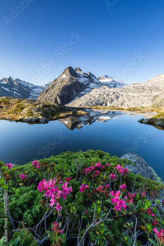 lake in the mountains