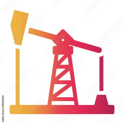 pumpjack Gradient icon