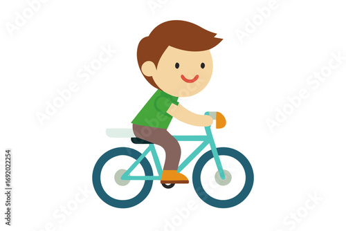 boy on bike