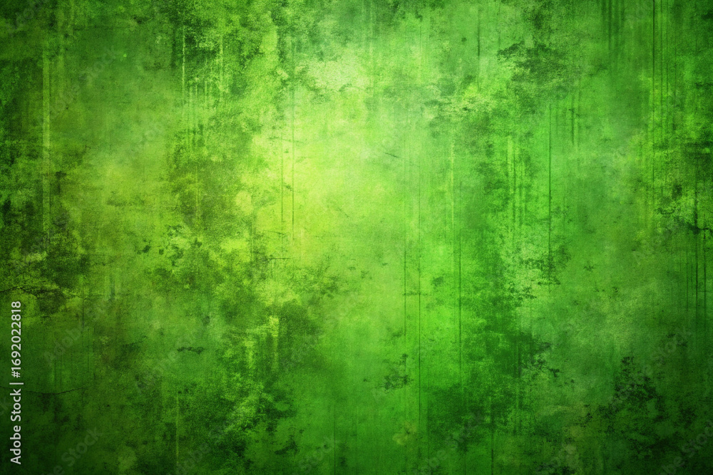 Obraz premium An abstract green wall texture makes for an impressive background. Dirty. Street. Grunge background. Graphic material.