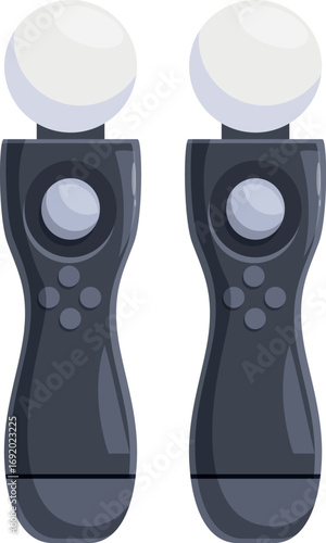 Wireless controllers provide immersive virtual reality gaming experience