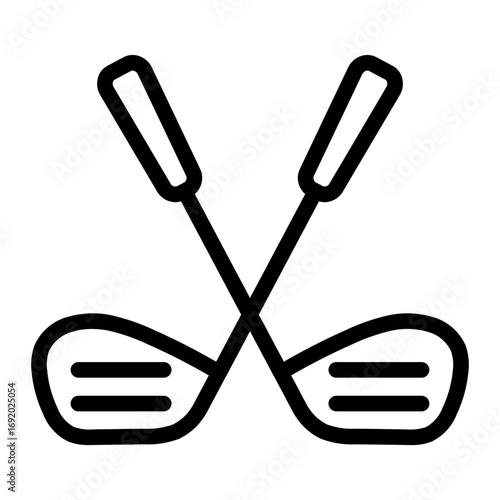 golf Line Icon