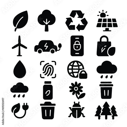icon pack sustainable 