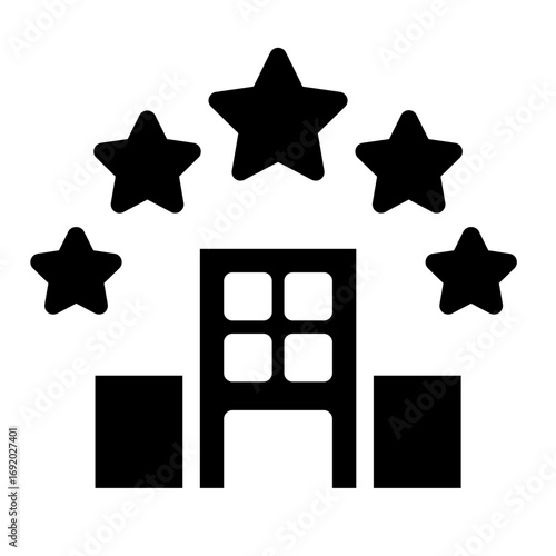 hotel Solid icon