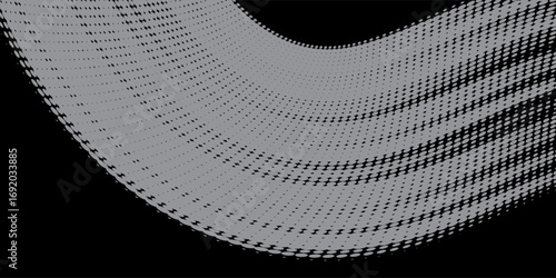black grey brush wrap car sticker pattern abstract banner sporty lines black grey color combination grunge brush pattern design, Eps 10.