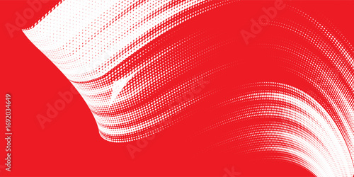 red and white brush wrap car sticker pattern abstract banner sporty lines red and white color combination grunge brush modern pattern racing motorsport vector design.