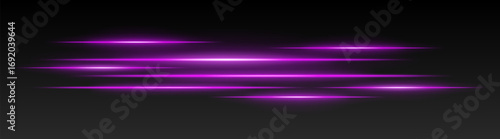 Fast beam set icon. Multiple parallel glowing lines in motion layout, forming energetic direction with sleek streaks. Ideal for speed or tech visuals.