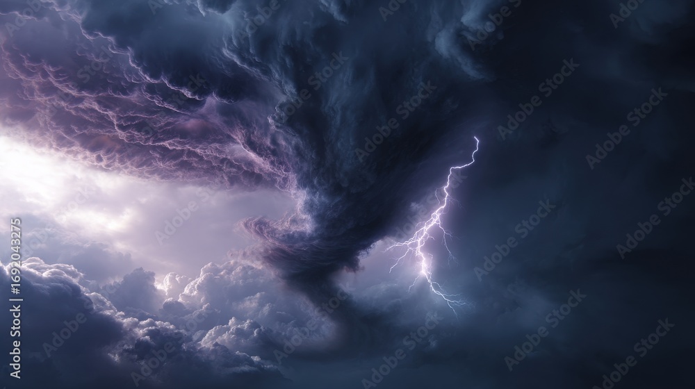 Fototapeta premium A Sky of Roaring Darkness