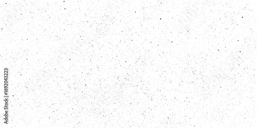 Speckle grain dot white paper noise texture distress effect vector illustration pattern background. Dirty or dust film grain speck grit grunge overlay on white background grain noise particles.