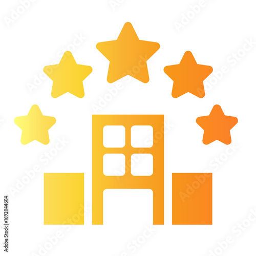 hotel Gradient icon