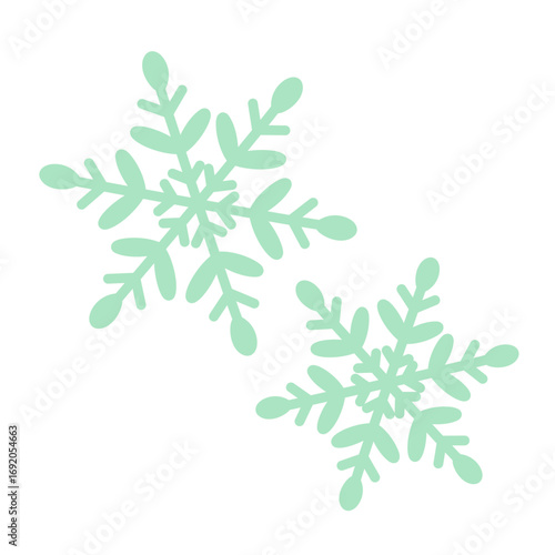 Frosty Snowflakes