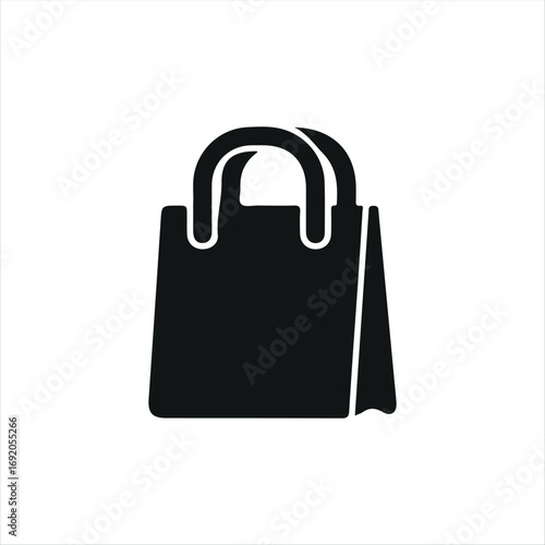 A clean and modern reusable bag icon, designed with a minimal look. Easy to recognize and suitable for apps, websites, packaging, or eco-friendly branding projects