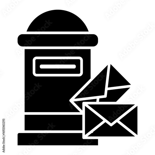 postbox Solid icon