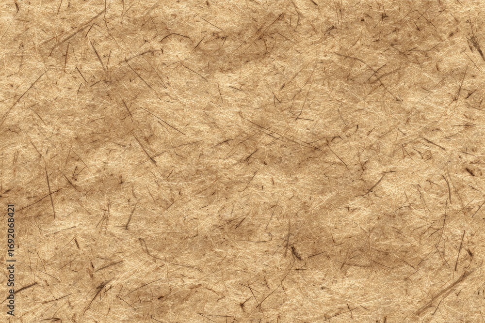 Naklejka premium Textured beige paper with visible fibers