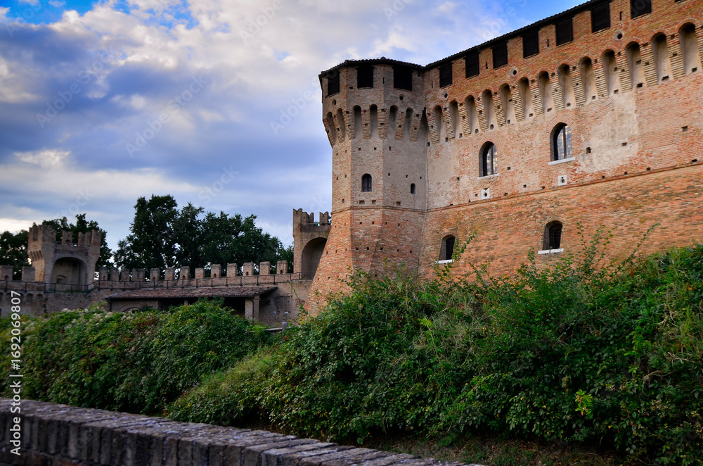 Fototapeta premium The medieval city of Gradara, Marche
