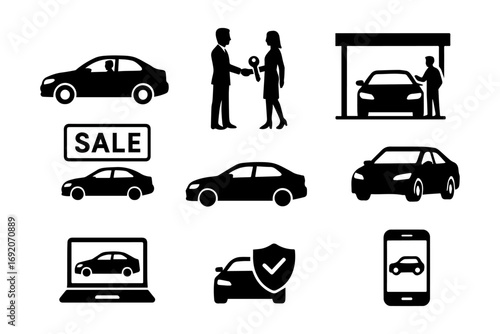 Silhouette car sale