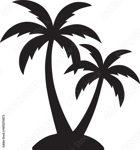 palm tree silhouette