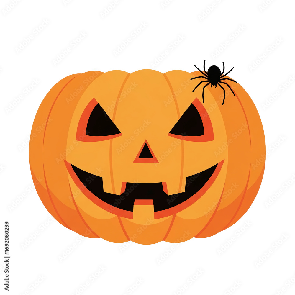 Fototapeta premium Classic Pumpkin Lantern