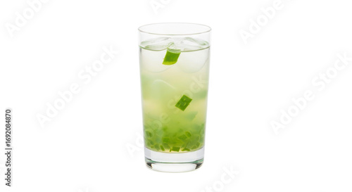 Wallpaper Mural Refreshing iced green drink in glass Torontodigital.ca
