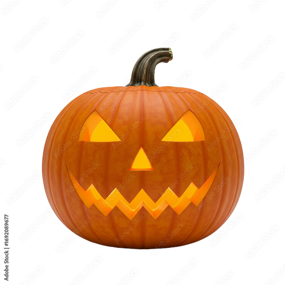 Obraz premium halloween pumpkins With transparent background