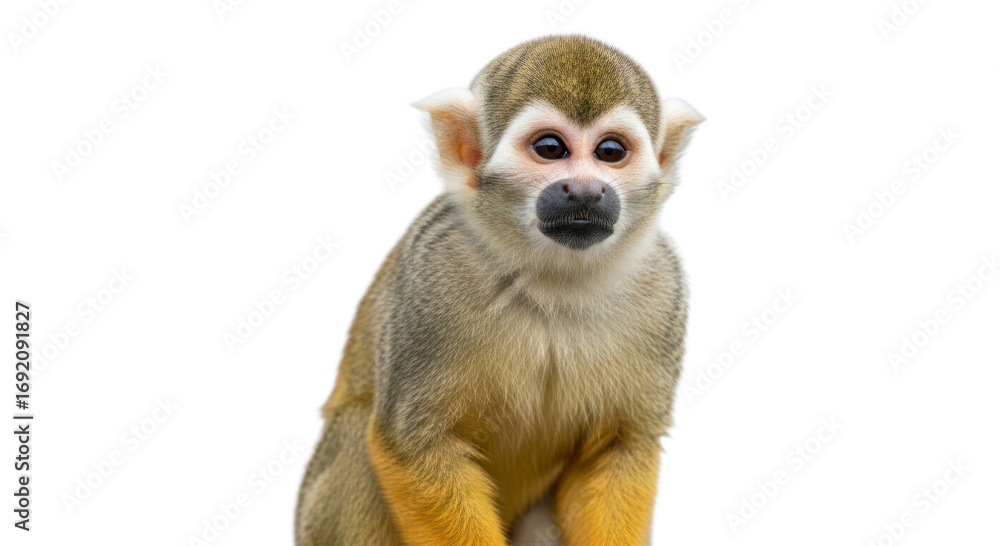 Fototapeta premium Squirrel monkey portrait image