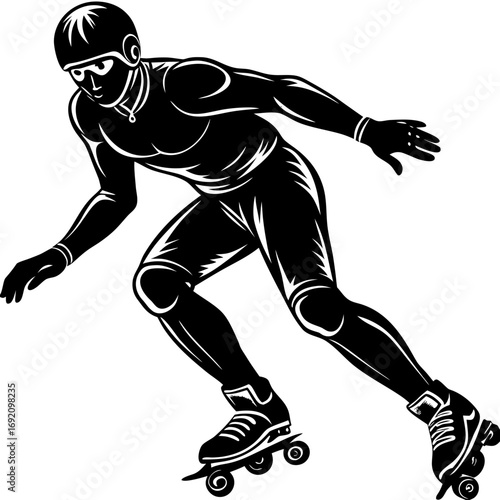 Inline Skater Silhouette