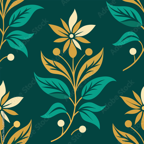 seamless floral background