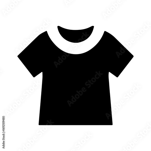 T-shirt icon with transparent background
