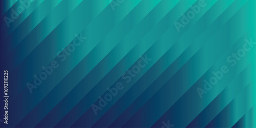 Abstract Teal and Blue Diagonal Lines Background, Gradient Vector, EPS Illustration, Design Element, Modern Pattern, Digital Art, Graphic Resource