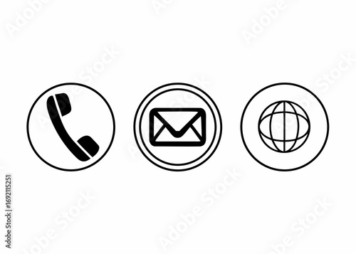 for business contact icons vector illustration of an abstract background